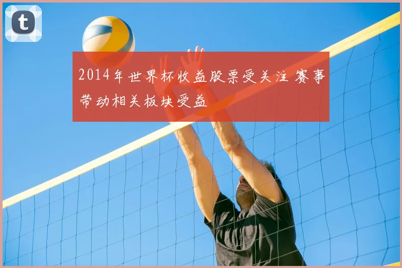 2014年世界杯收益股票受关注 赛事带动相关板块受益