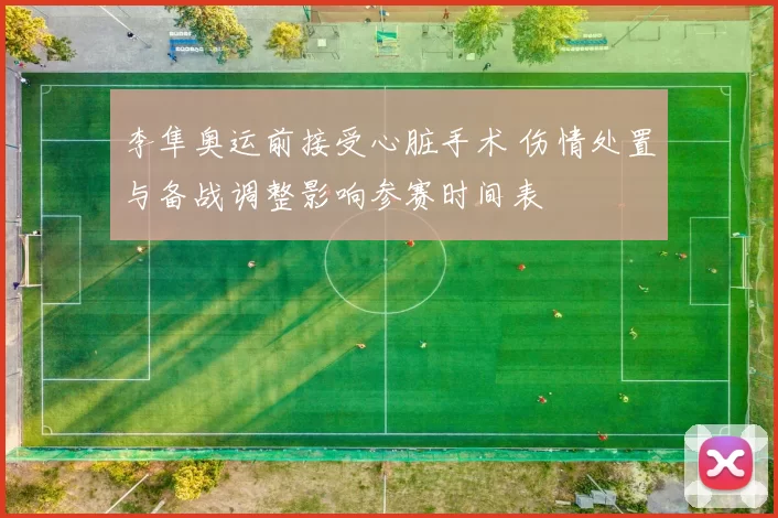 李隼奥运前接受心脏手术 伤情处置与备战调整影响参赛时间表